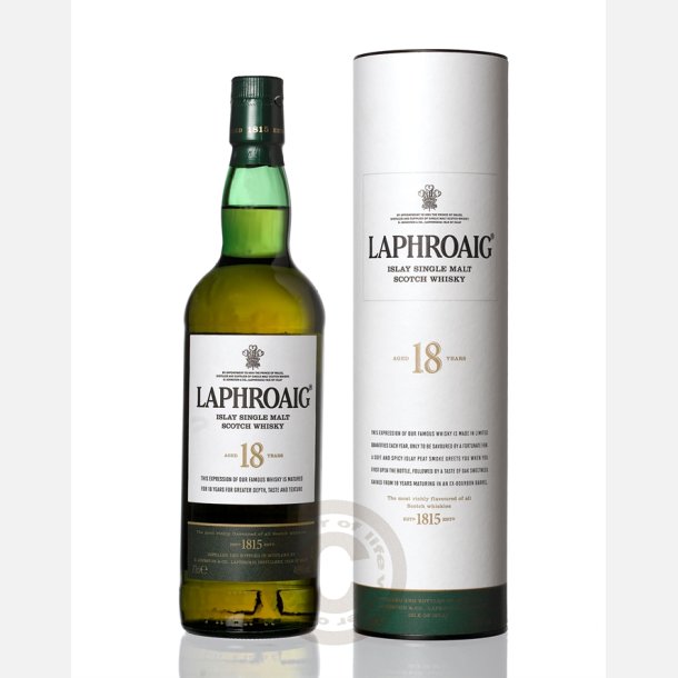 Laphroaig 18 - 70 cl. 48% alc.